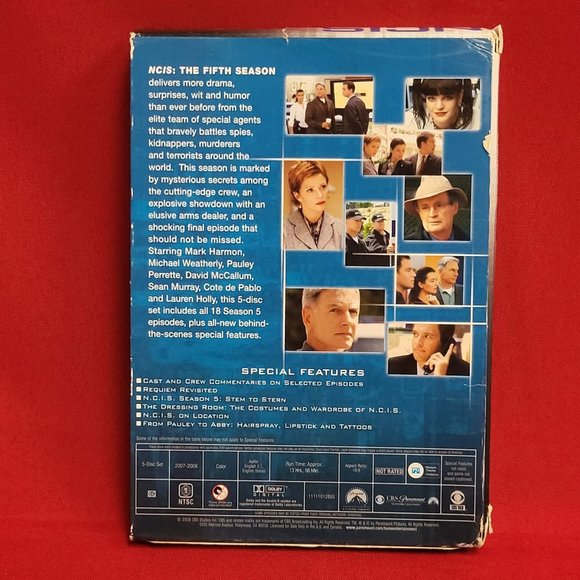NCIS The Fifth Season DVD 5 Disc Set - Picture 2 of 7